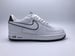 Image of NIKE AIR FORCE 1 "WHITE/WHITE-BLACK"