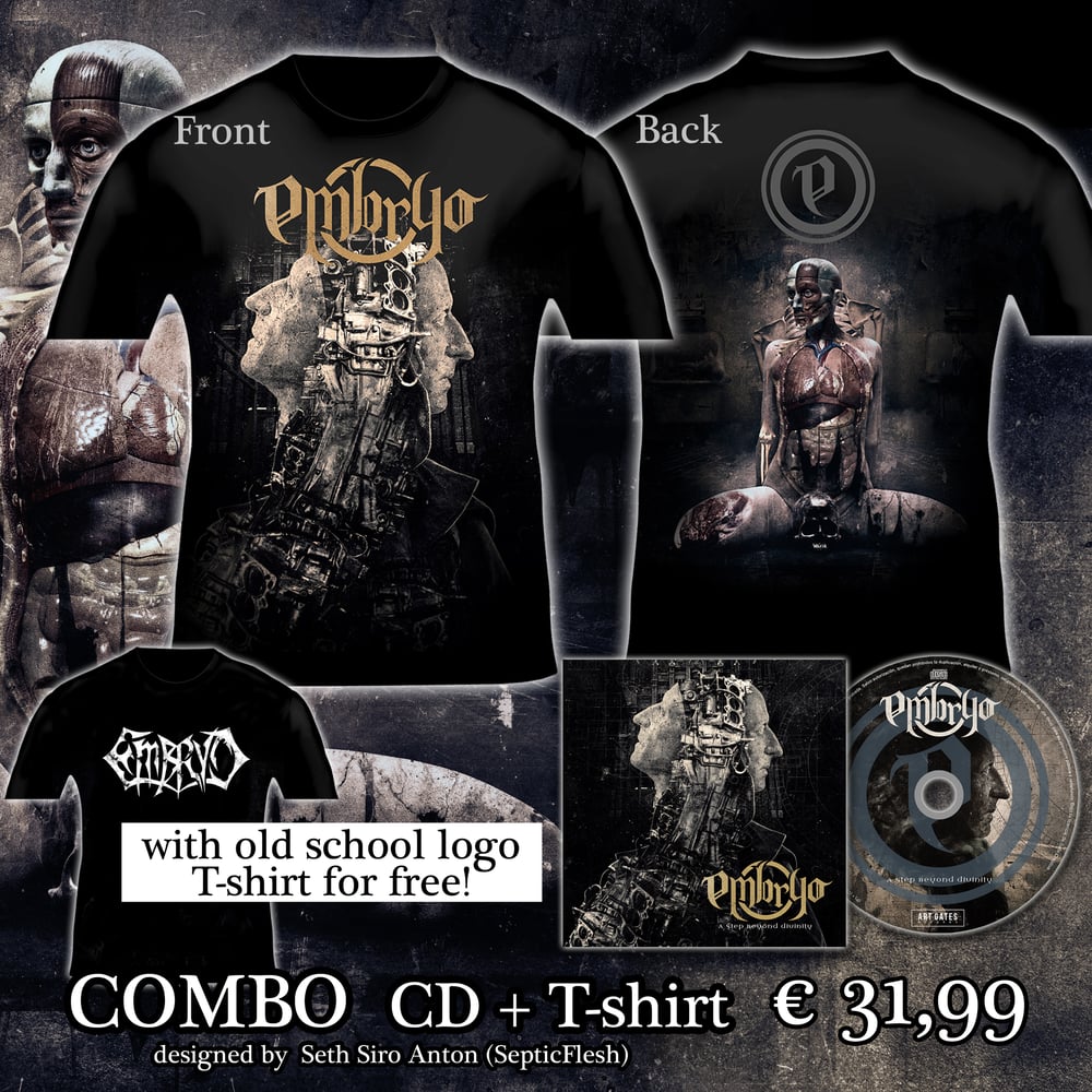 Image of “A Step Beyond Divinity” Combo CD+T-shirt
