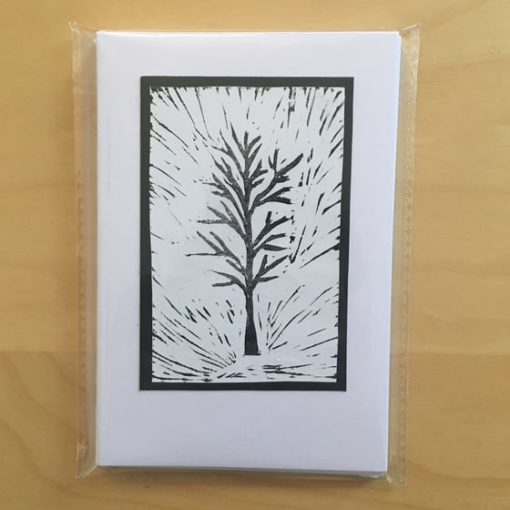 Image of December Tree ~ Christmas Card ~ Pack of 5