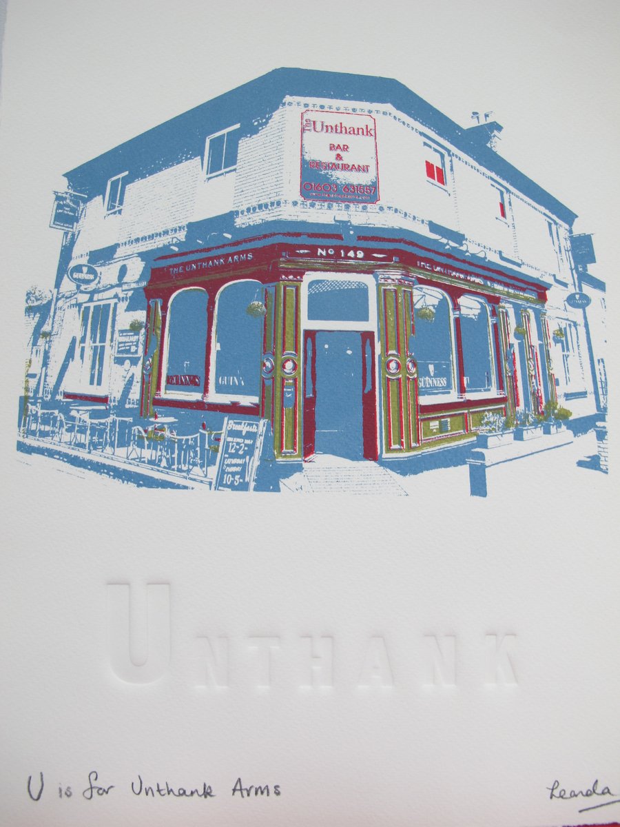 Image of U is for Unthanks Arms