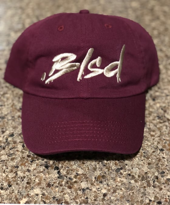 Image of Blsd Maroon/Khaki Dad Hat