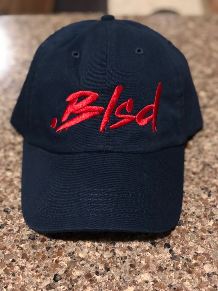 Image of Blsd Navy/Varsity Red Dad Hat