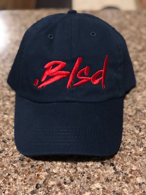Image of Blsd Navy/Varsity Red Dad Hat