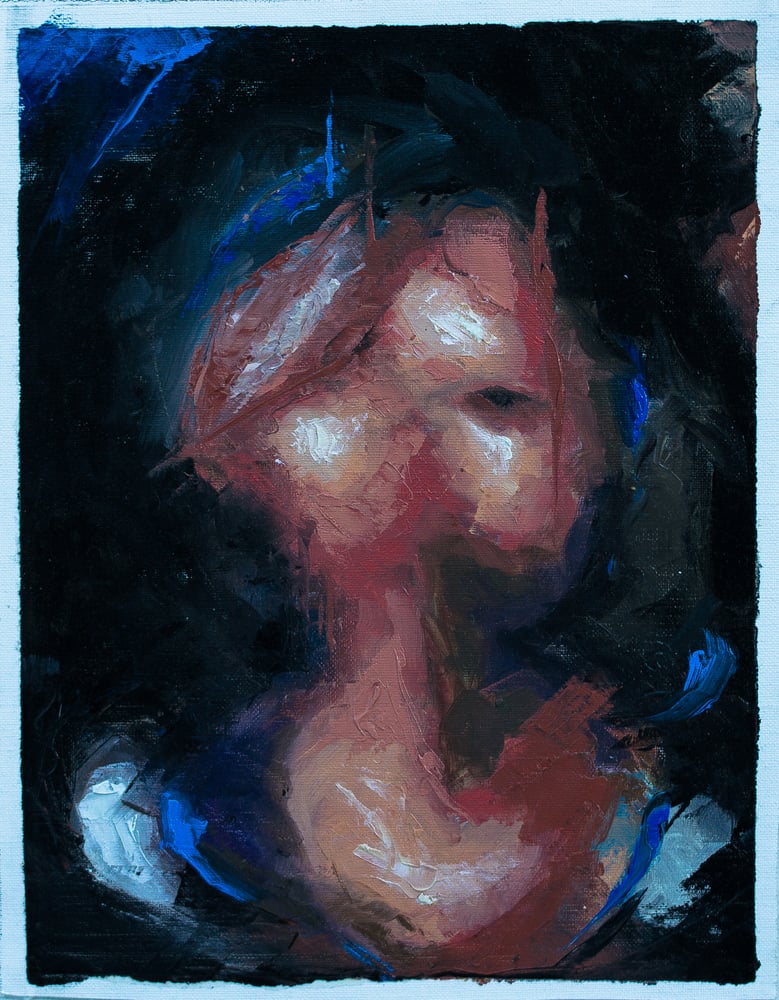 Image of Oil study #1