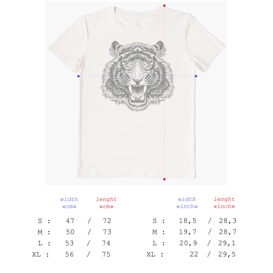 Image de T-shirt / Tigre