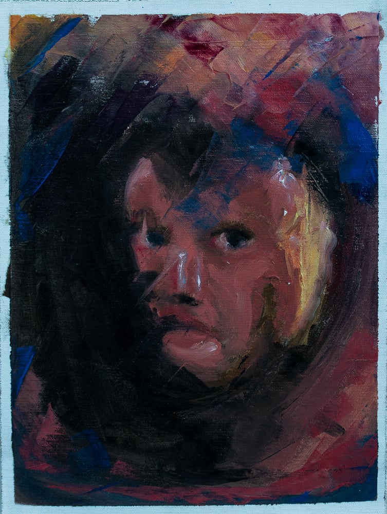 Image of Oil study #3