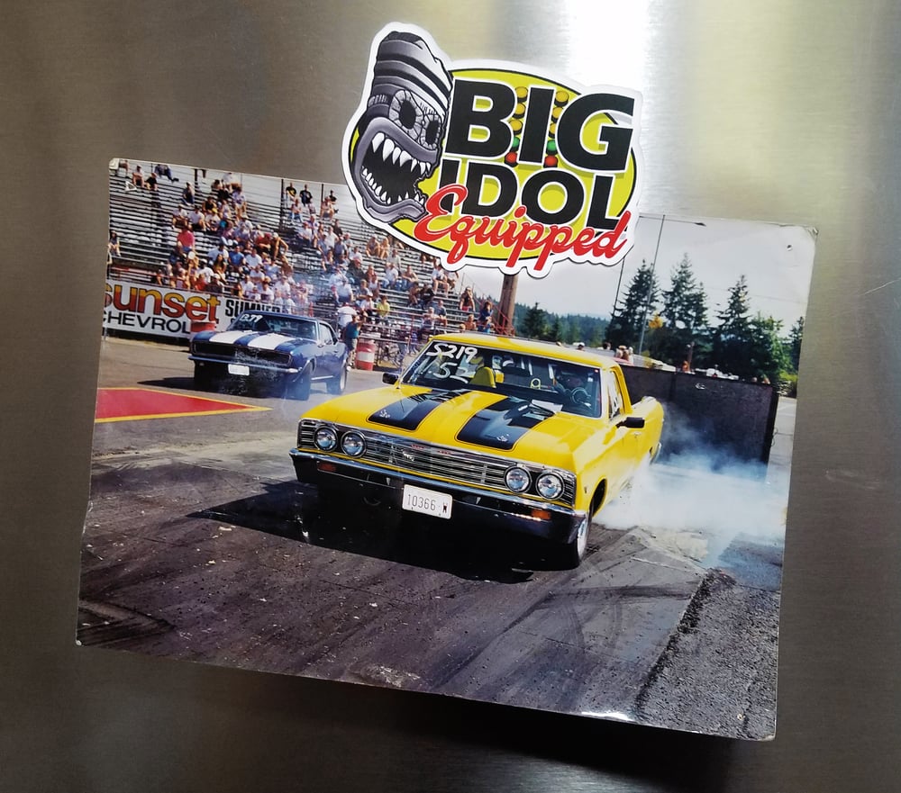Throwback Magnet