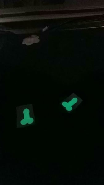 Image of Glow in the dark dick slaps x6
