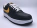 Image of NIKE AIR FORCE 1 "BLACK/UNIVERSITY GOLD"