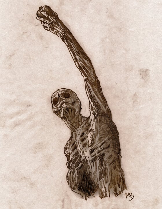 Image of Heartripper print