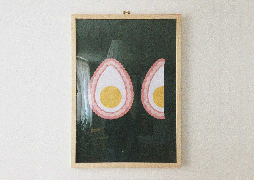 Image of A2 Scotch Egg print