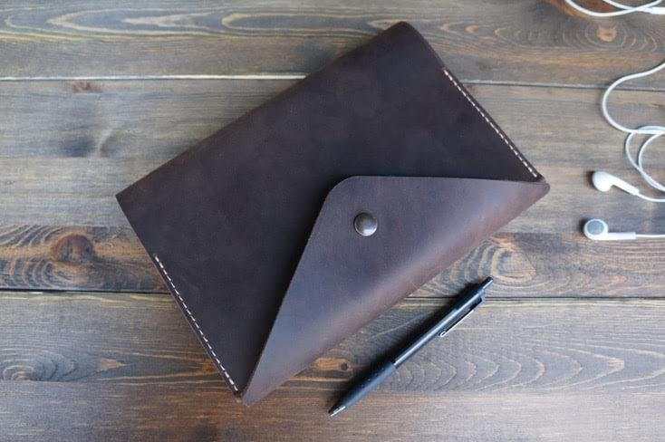 The Grove Leather Journal - Crazy Horse leather
