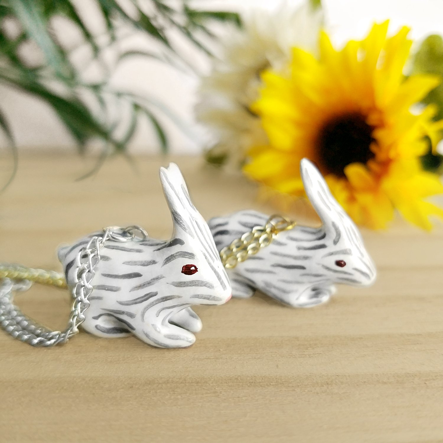 Image of Liten Kanin Classic Rabbit Necklace