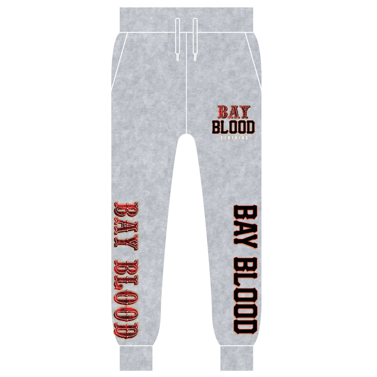 bad blood nylon cargo joggers