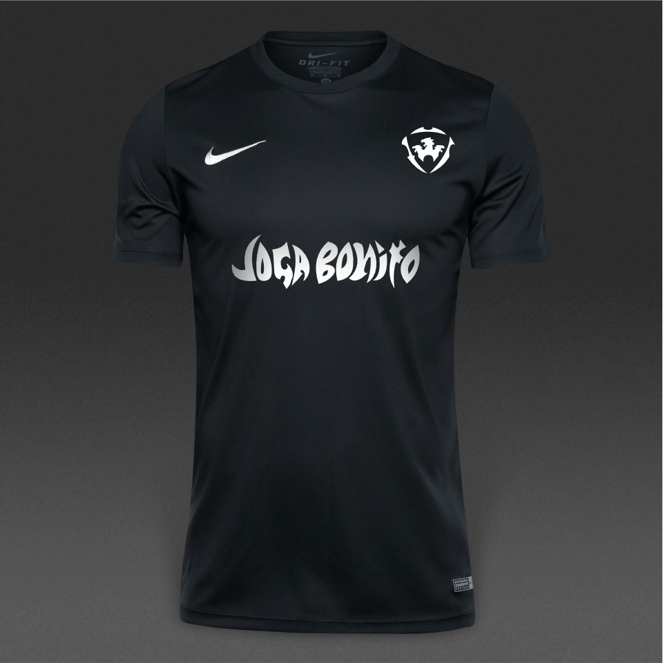 Joga Bonito Jersey Black | Golaso Football Club