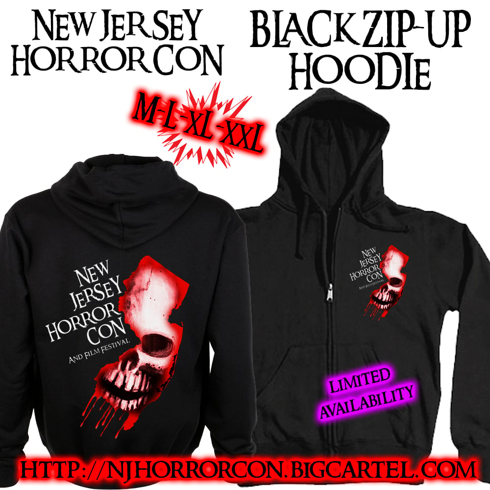 horror zip up hoodie