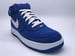 Image of NIKE AIR FORCE 1 MID CANVAS "SPORT ROYAL/WHITE"