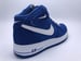 Image of NIKE AIR FORCE 1 MID CANVAS "SPORT ROYAL/WHITE"
