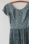 Image of SOLD Tiny Floral Cotton Day Dress (Orig $72)