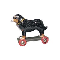 Miniature Tin Toy Ornament - Dog