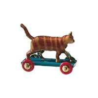 Miniature Tin Toy Ornament - Cat
