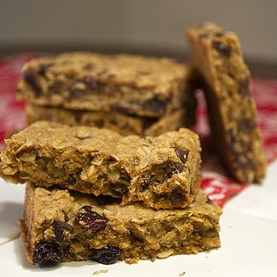 Image of co-operative cherry chocolate chip bar