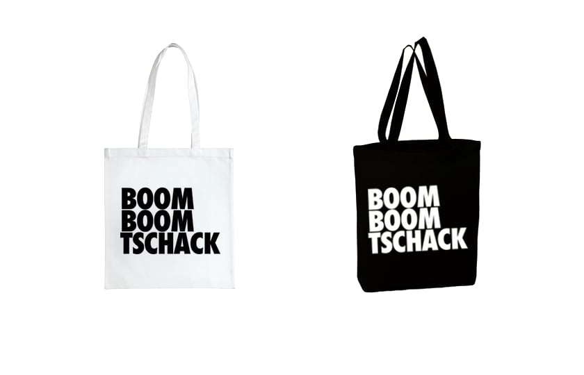 Image of BOOM BOOM TSCHACK Tote Bag Black & White