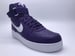 Image of NIKE AIR FORCE 1 HIGH RETRO QS "PURPLE"