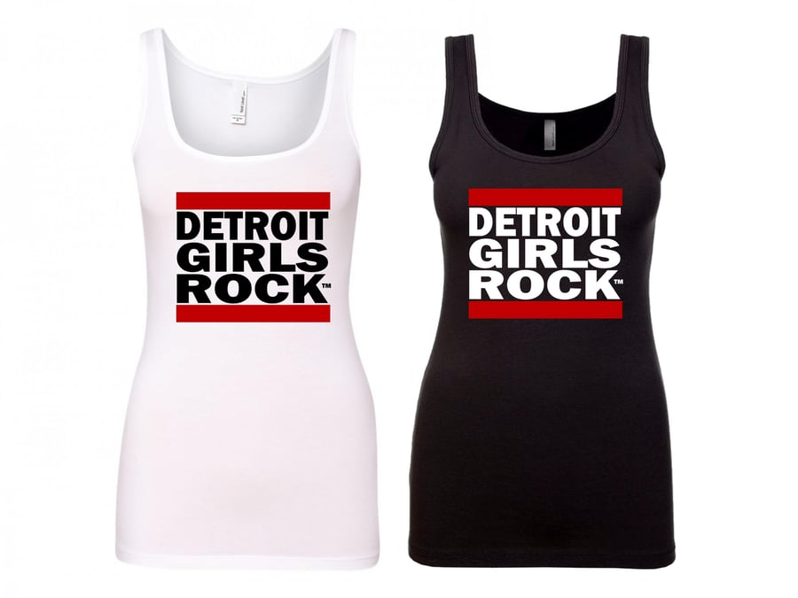 Detroit Girls Rock® — (Pre Order) Black & White Letterman Jacket