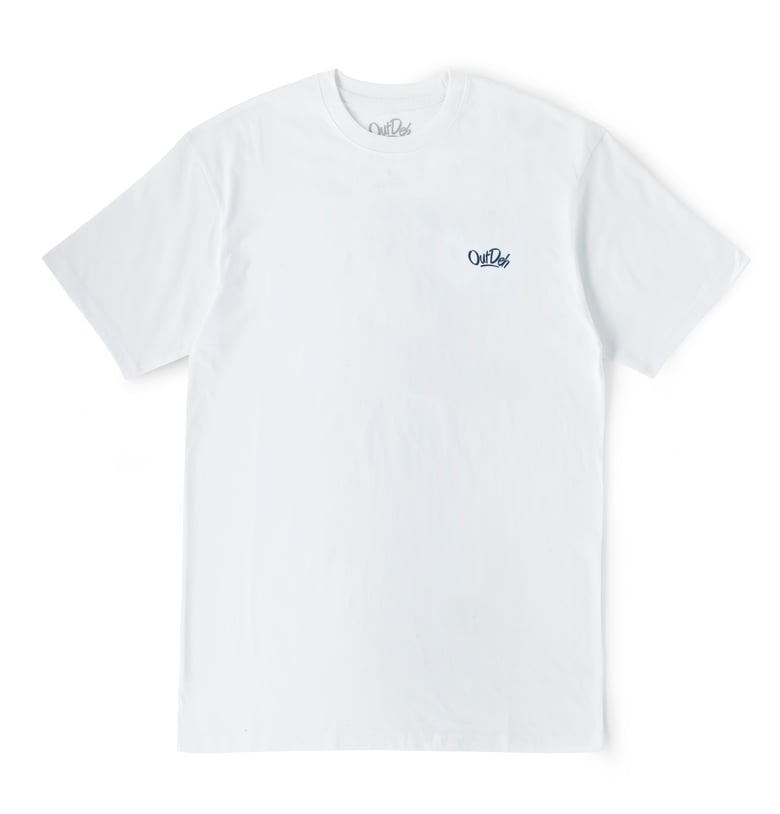 Image of Mini Logo T-Shirt (White/Navy)