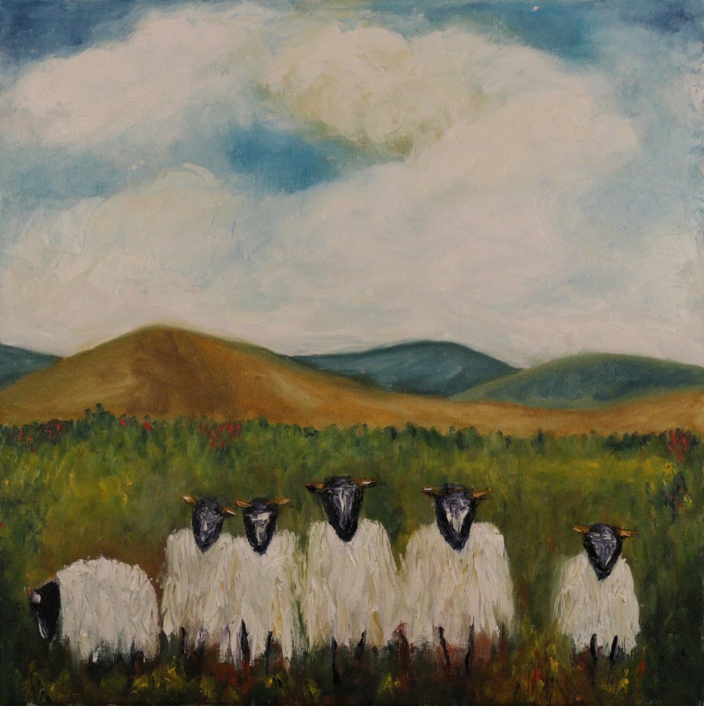 Image of The Lads - original oil