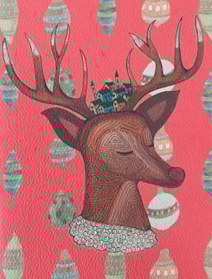 Image of Rudolph Christmas Cards - Pack of 8 w/Envelopes