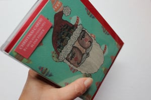 Image of Santa Christmas Cards - Pack of 8 w/envelopes