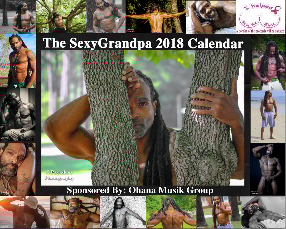 Image of The SexyGrandpa 2018 Uncut Calendar