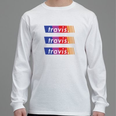 Image of "Travis the Third" Long-Sleeve T-Shirt (Short Sleeve Available in Options)