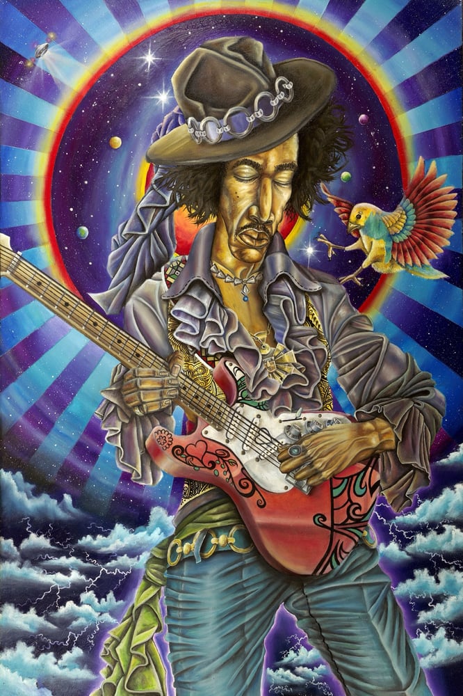 Image of “Cosmic Jimi” Open edition posters