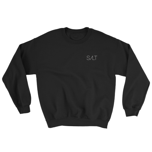 Image of Black Salt Crew Neck Sweatshirt