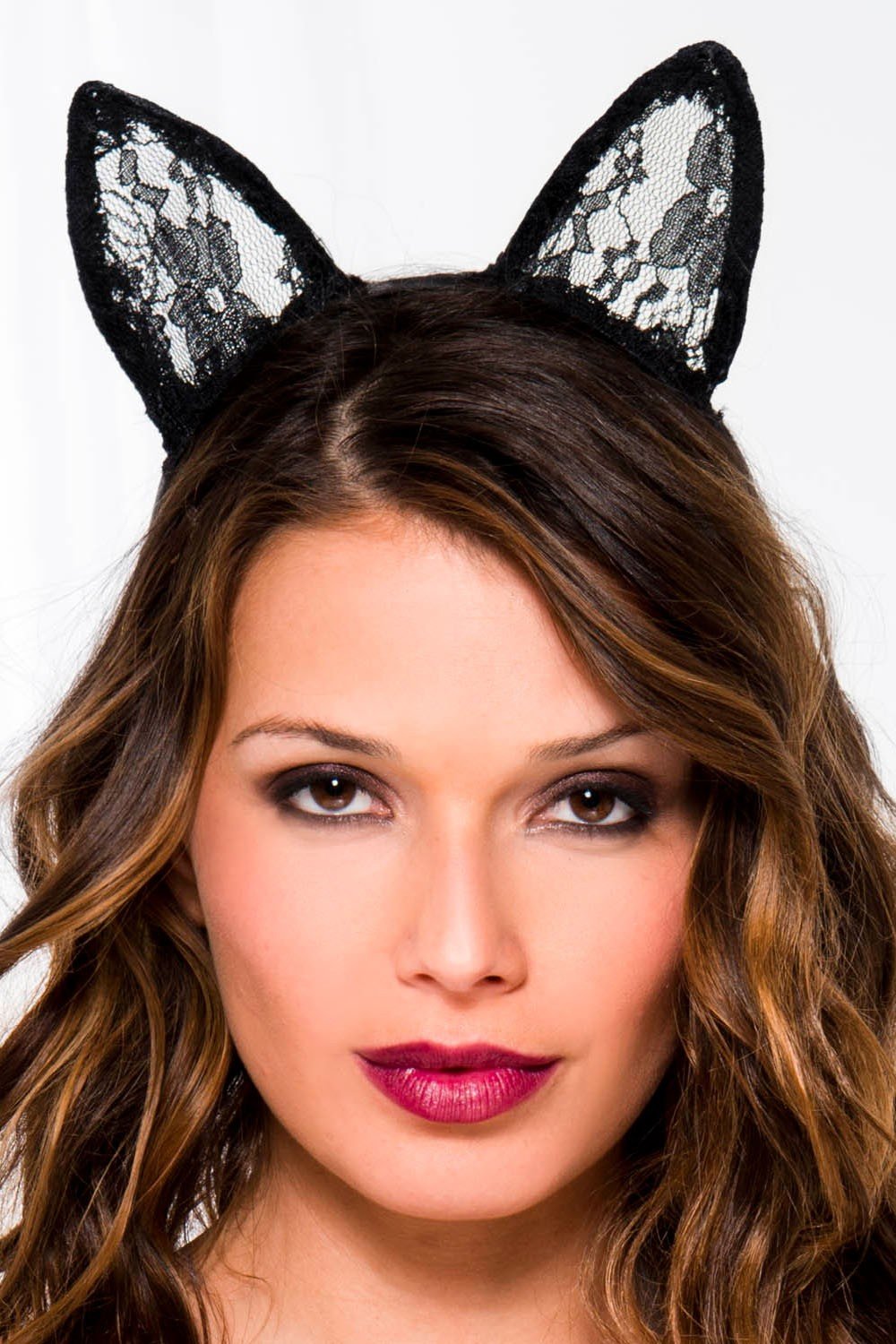 Image of Music Legs Lace Cat Ears Headband