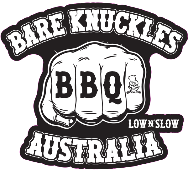 Image of Bare Knuckles BBQ Sticker - 4”