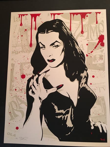 Image of Vampira - Art print