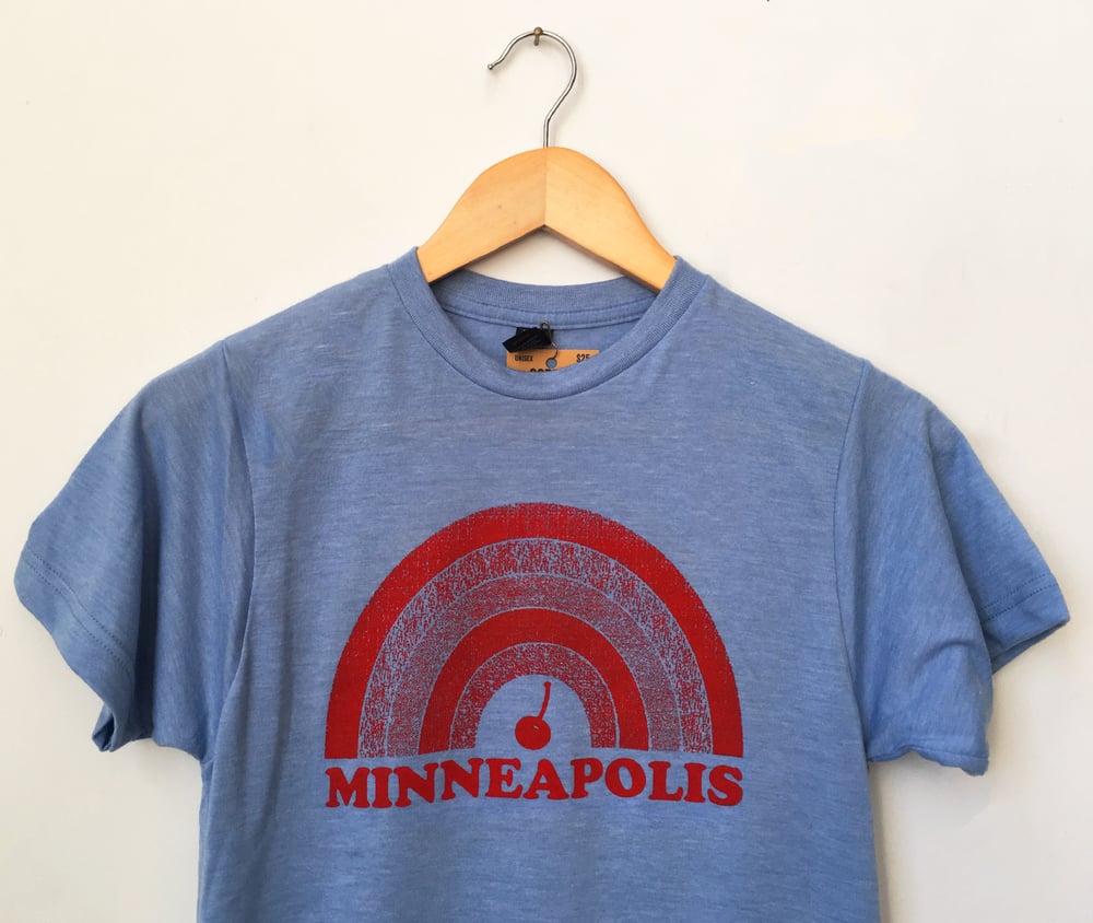 Minneapolis Cherry Rainbow Tee - Unisex