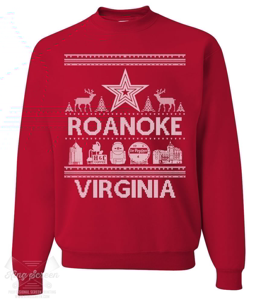 Image of ROANOKE VA HOLIDAY SWEATER