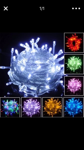 Image of Christmas lights