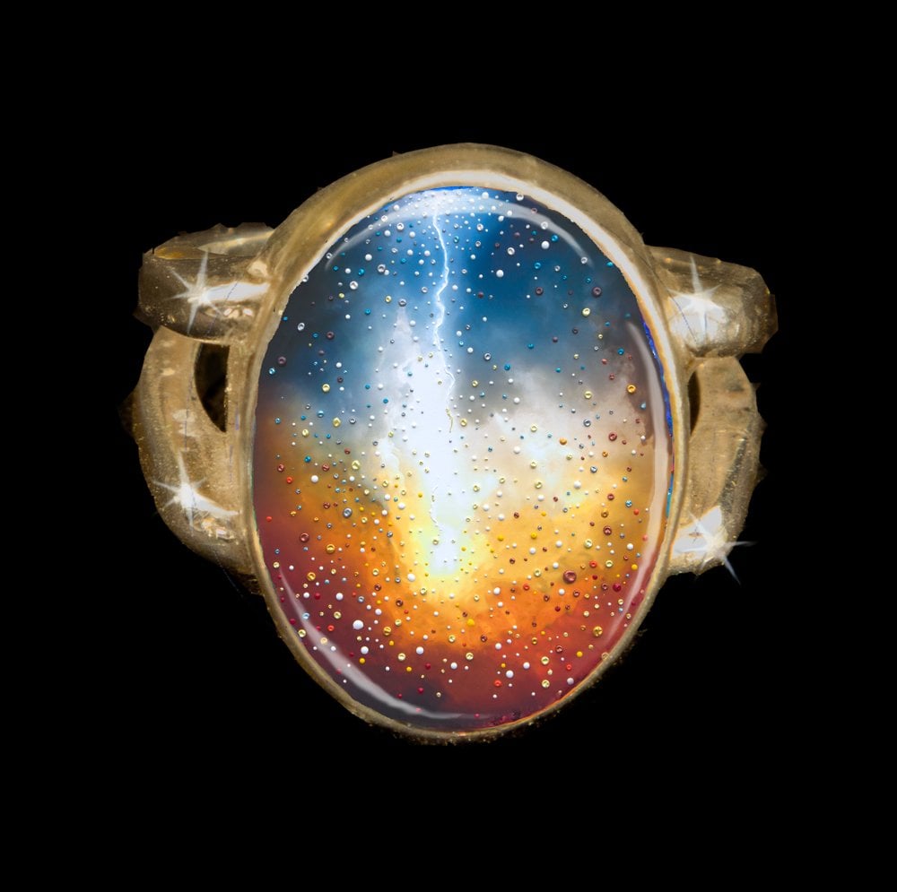 Image of The Divine Creation Positive Energy Ring