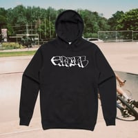 Image 1 of THROWIE HOODIE BLACK