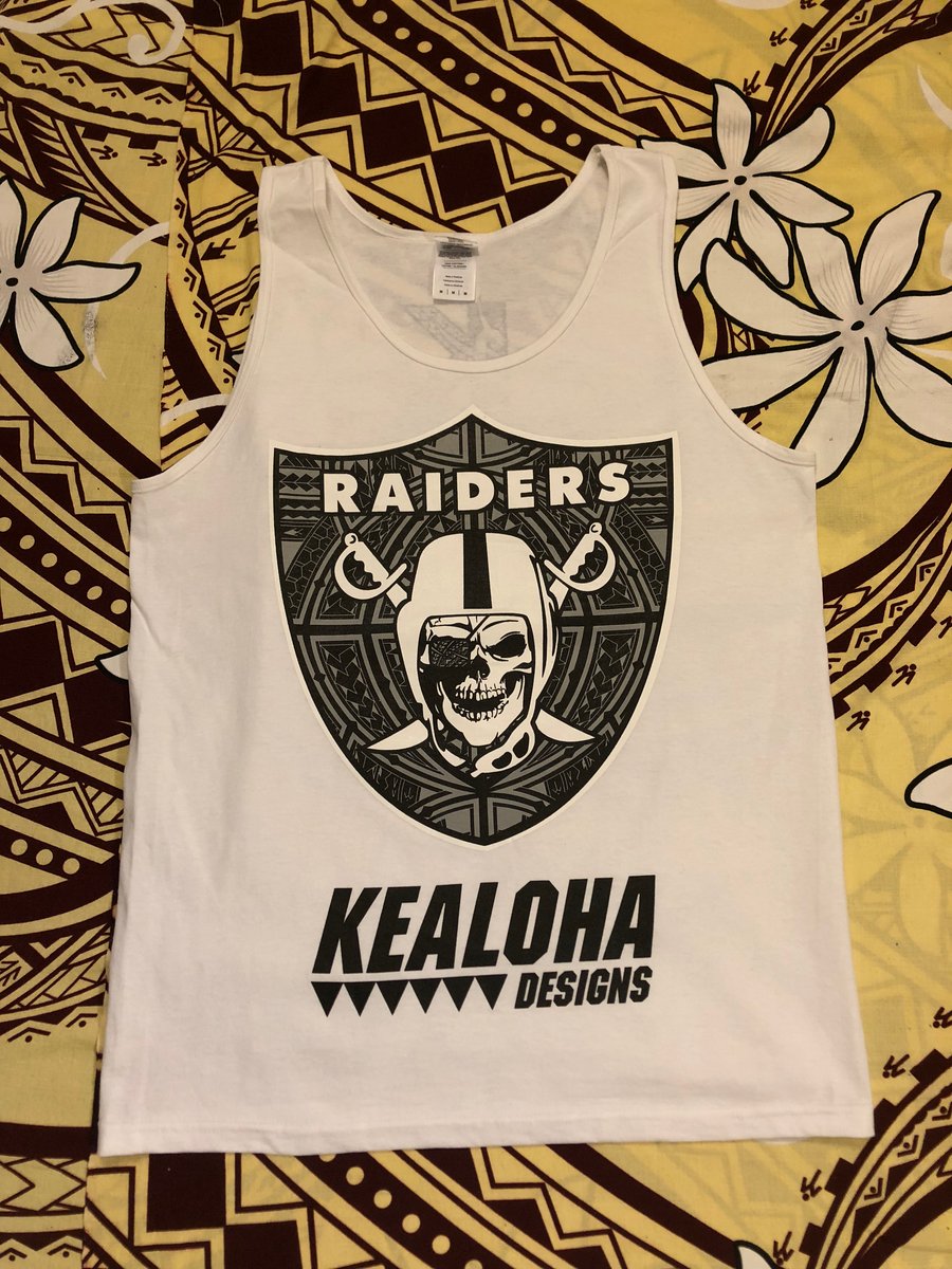 Image of White Skull Raider Tank Top