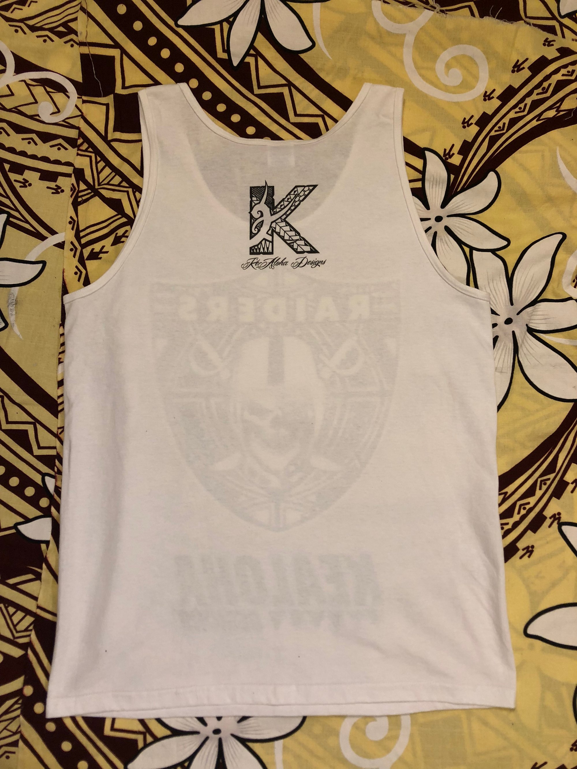 KeAloha Designs — Black Skull Raiders Tank Top