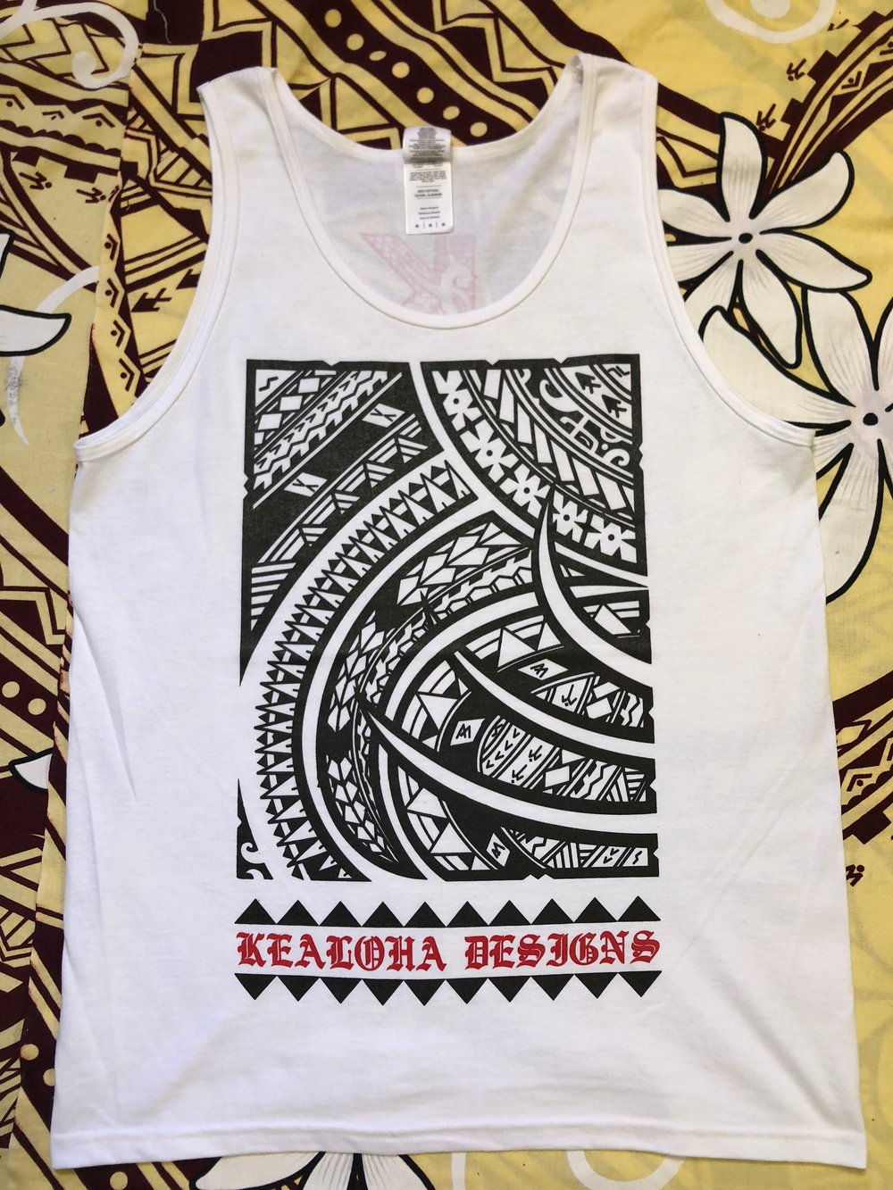 Image of 2.0 All Tribal White Tank Top