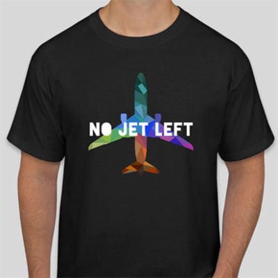 Image of Men's No Jet Left T-Shirt