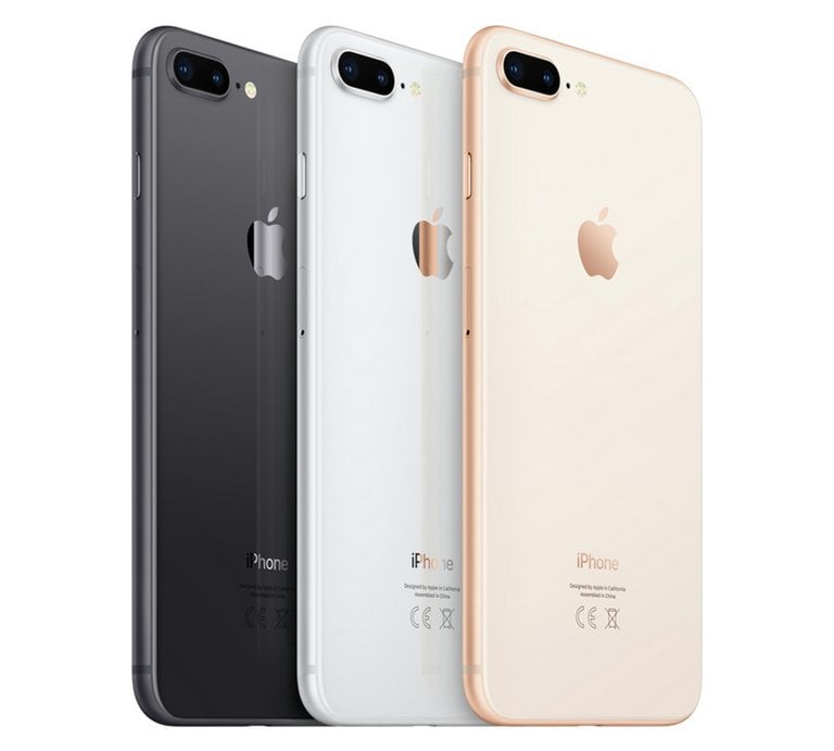 Sim Free iPhone 8 Plus 256GB Mobile Phone - Gold/space grey